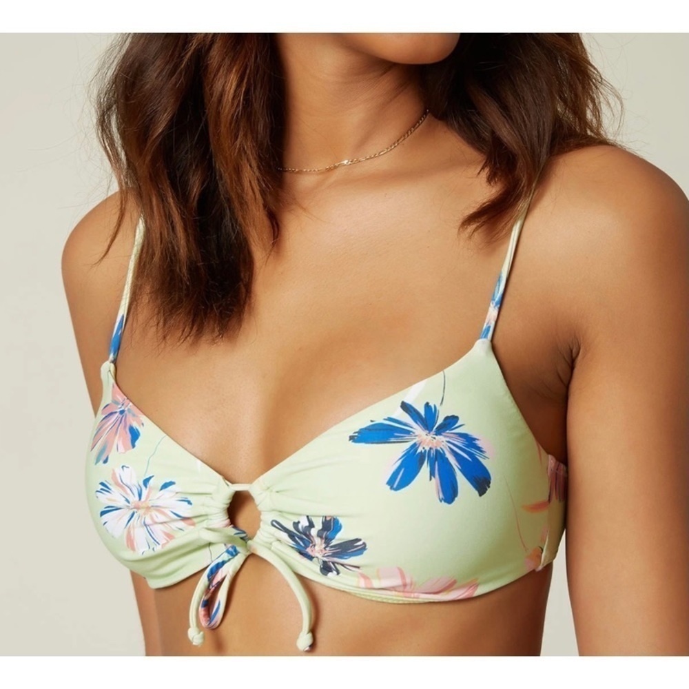 NEW O’NEILL Nosara Brook Floral Bikini Top